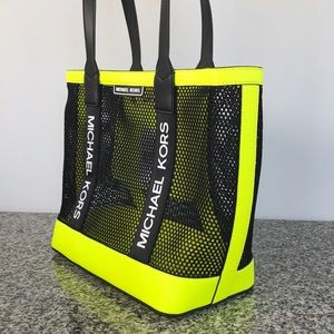 michael kors neon bag